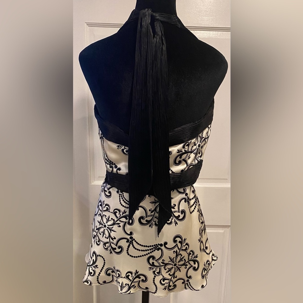 WHBM silk halter top with boning - Picture 5 of 9